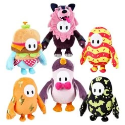 Fall Guys Ultimate Knockout Spooky Doodles Toy Small 20cm Glow In The Dark -Little Wonder Shop MOO0417SPOOKY 3