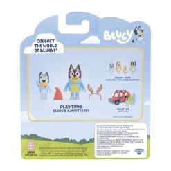 Bluey & Bandit Play Time Figurines 2 Pack -Little Wonder Shop MOO0427 3