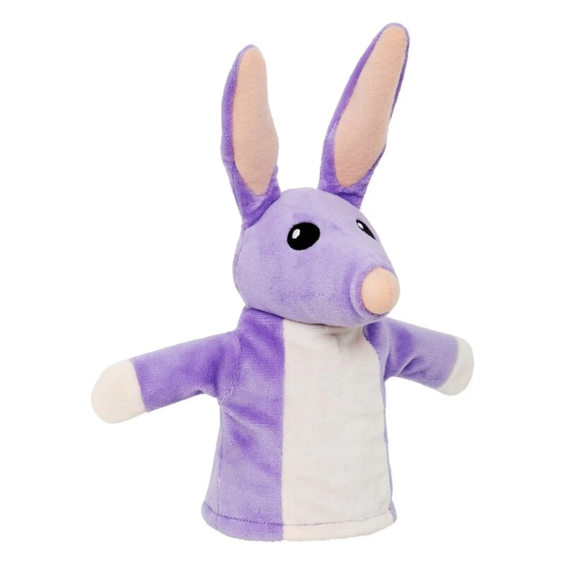 Bluey Friends Bob Bilby Hand Puppet Plush Toy 20cm 2 Bluey Friends Bob Bilby Hand Puppet Plush Toy 20cm - Image 2