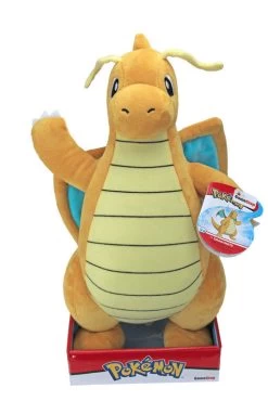 NINTENDO Pokemon Dragonite Plush Toy 30cm Orange