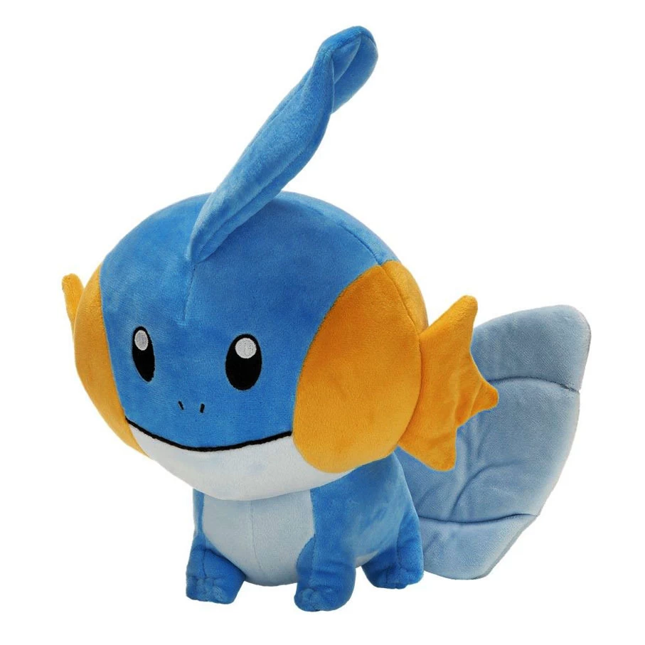 NINTENDO Pokemon Mudkip Plush Toy 30cm Blue 2 NINTENDO Pokemon Mudkip Plush Toy 30cm Blue - Image 2