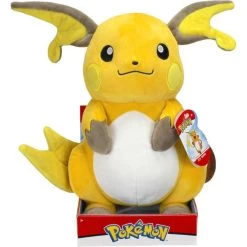 NINTENDO Pokemon Raichu Plush Toy 30cm Orange