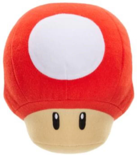 NINTENDO Super Mario 1 Up Mushroom With Sound Plush Toy 15cm 2 NINTENDO Super Mario 1 Up Mushroom With Sound Plush Toy 15cm - Image 2