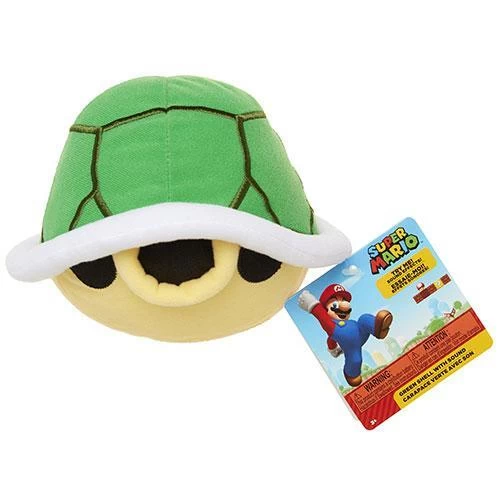 NINTENDO Super Mario Green Shell With Sound Plush Toy 15cm 1 NINTENDO Super Mario Green Shell With Sound Plush Toy 15cm