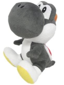 Nintendo Super Mario Black Yoshi Plush Toy 20cm