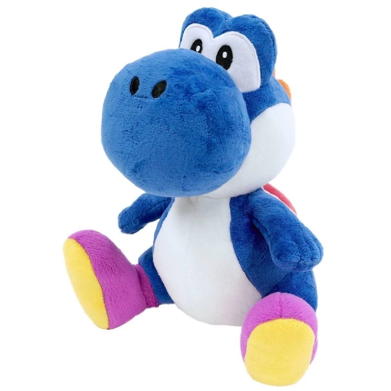 Nintendo Super Mario Blue Yoshi Plush Toy 20cm 1 Nintendo Super Mario Blue Yoshi Plush Toy 20cm