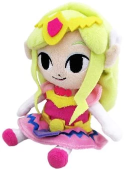 The Legend Of Zelda Wind Waker Princess Zelda Plush Toy 20cm